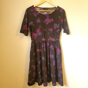 A line Floral Dress